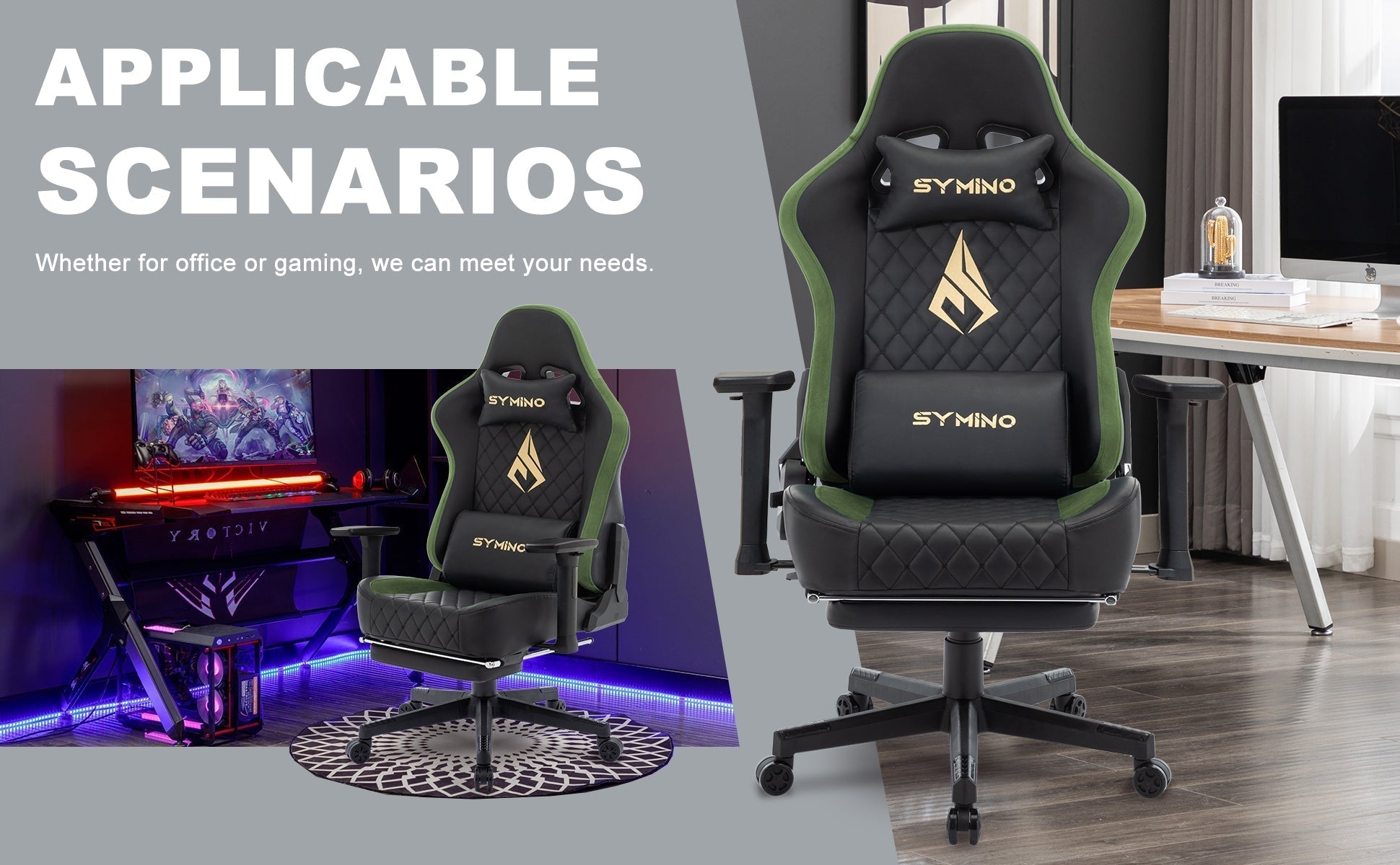 Comfort & Function: Symino Gaming Chair