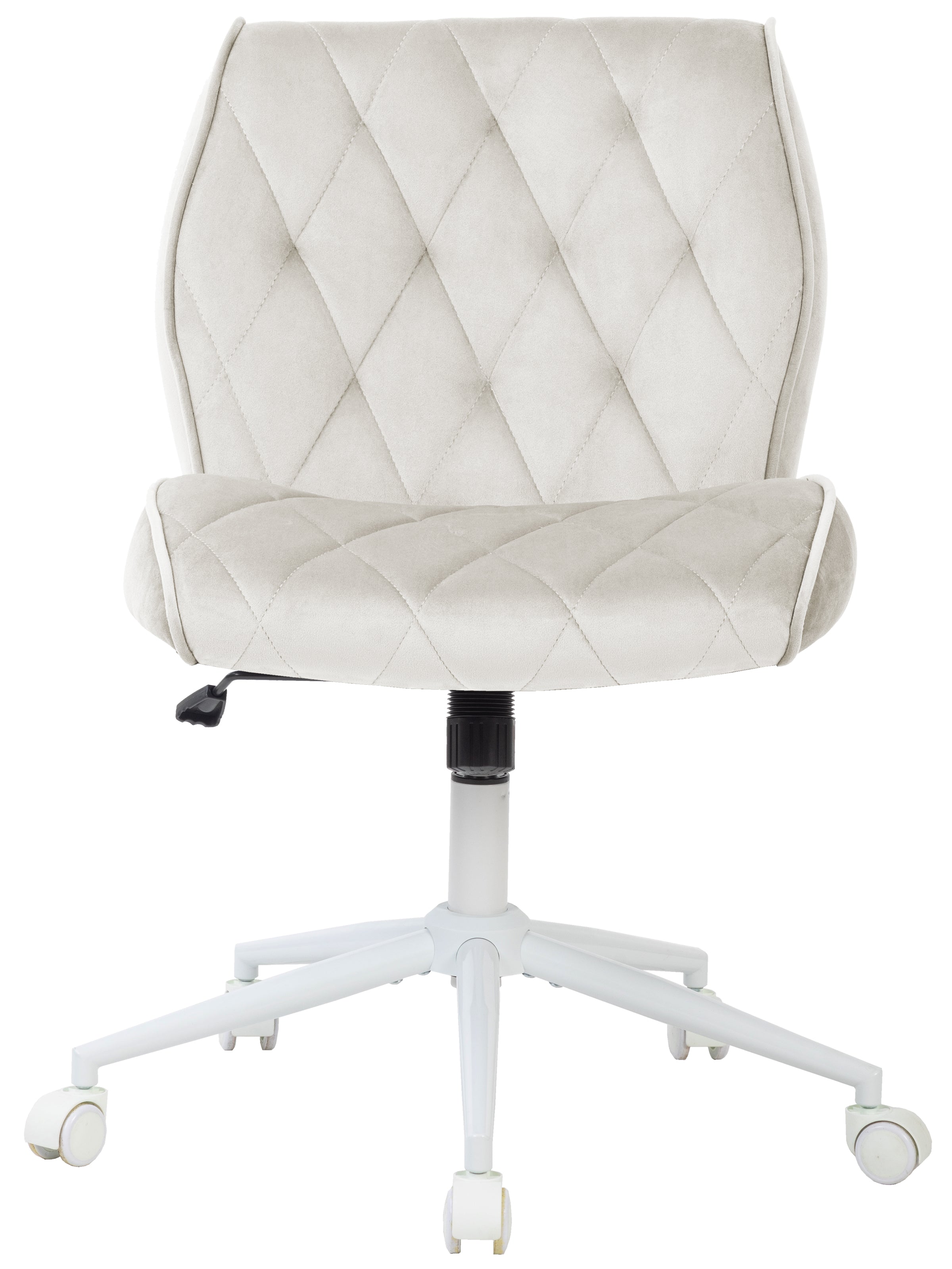 SYMINO Adjustable Makeup Vanity Chair – Suede-Feel Comfort, Ergonomic Design & Multiple Sizes for a Perfect Fit