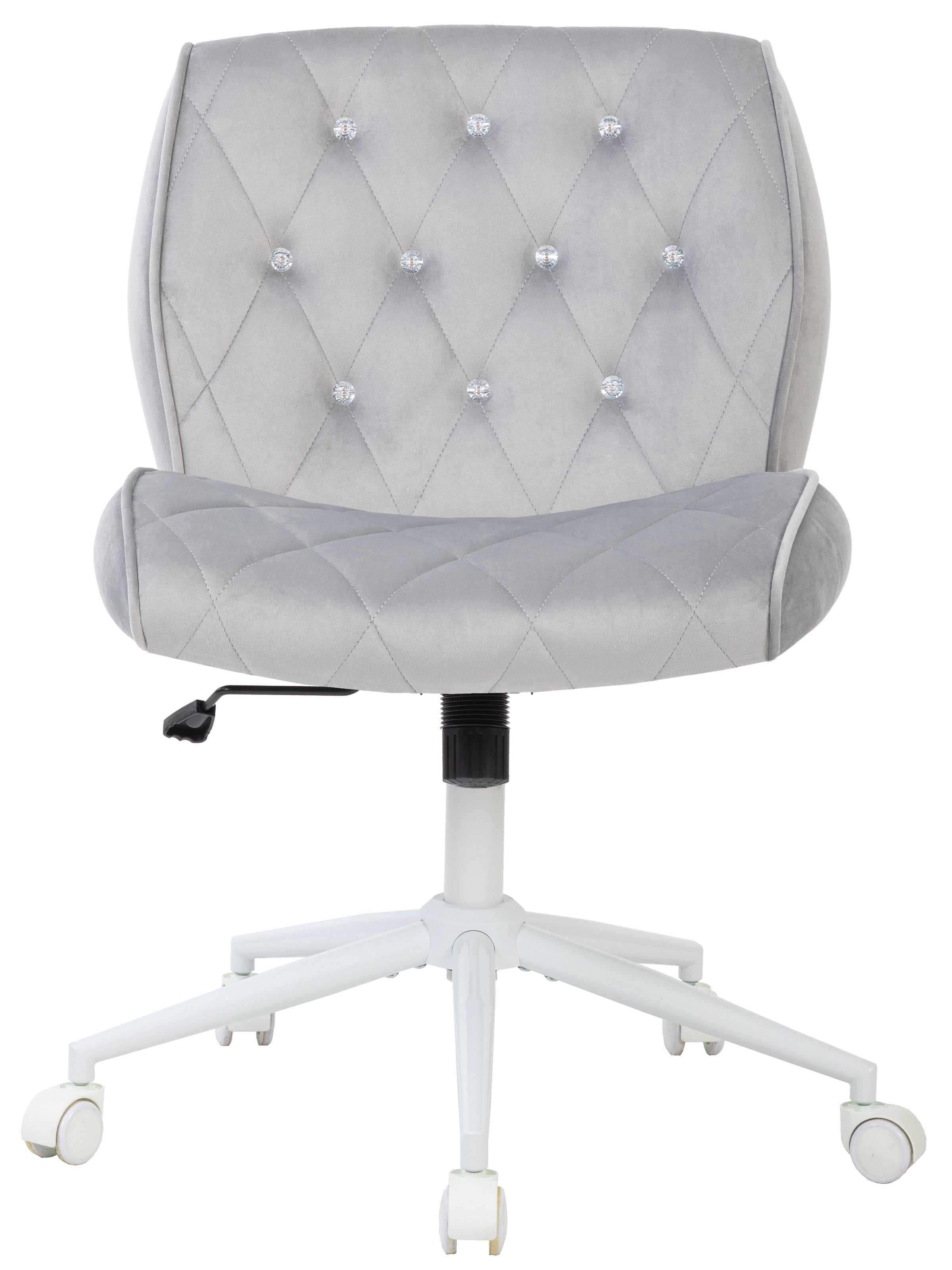 SYMINO Adjustable Makeup Vanity Chair – Suede-Feel Comfort, Ergonomic Design & Multiple Sizes for a Perfect Fit
