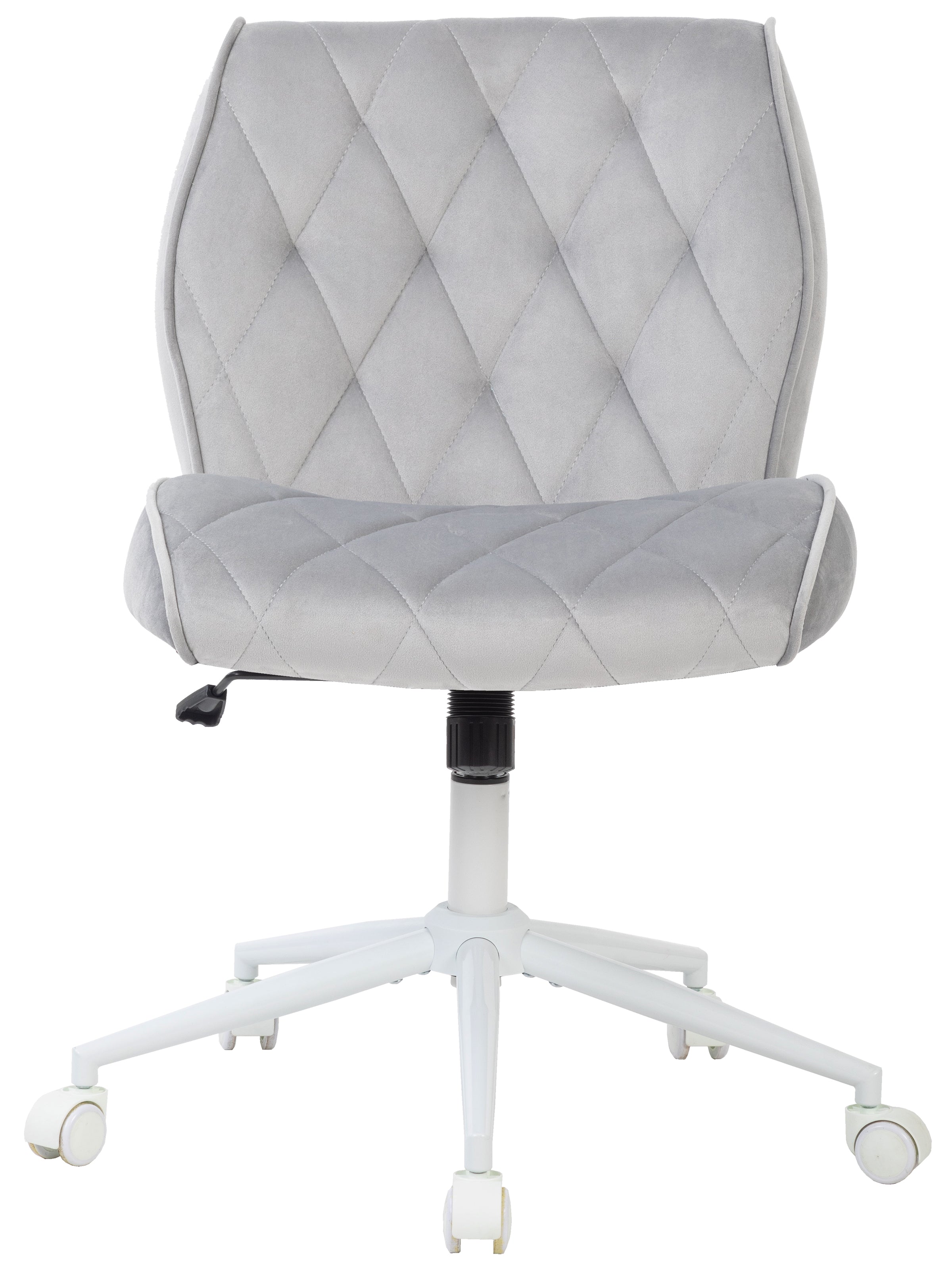 SYMINO Adjustable Makeup Vanity Chair – Suede-Feel Comfort, Ergonomic Design & Multiple Sizes for a Perfect Fit
