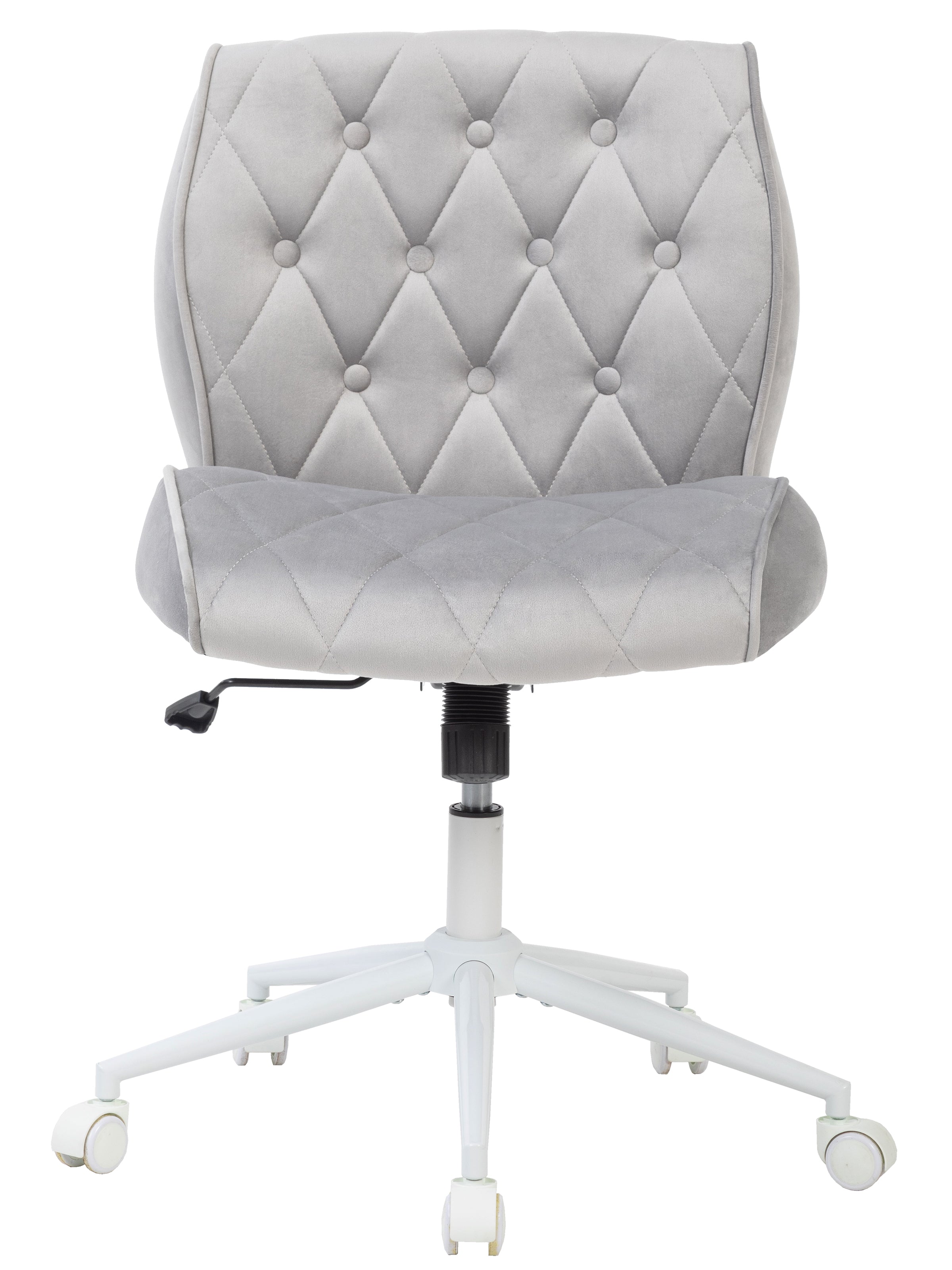 SYMINO Adjustable Makeup Vanity Chair – Suede-Feel Comfort, Ergonomic Design & Multiple Sizes for a Perfect Fit