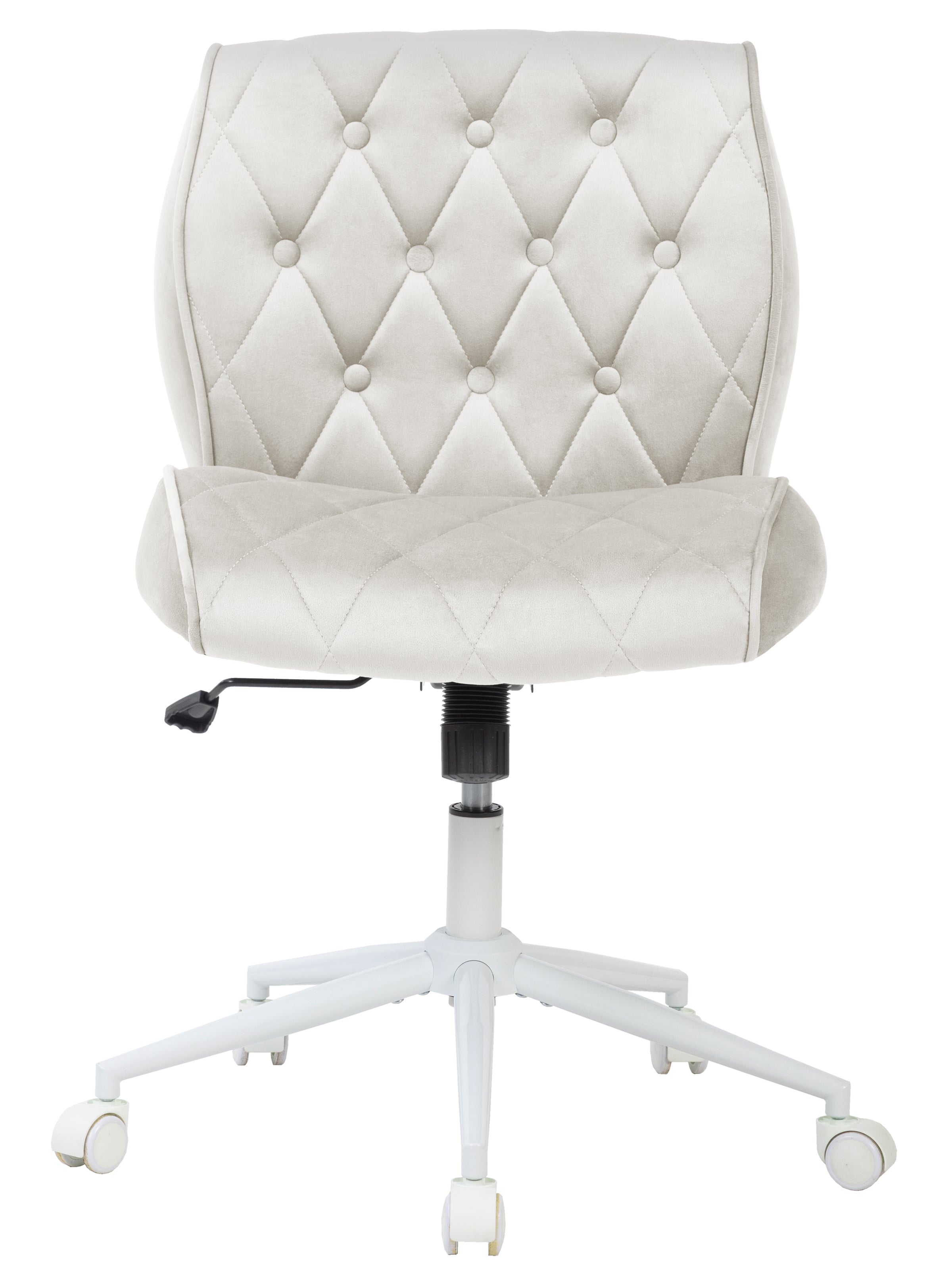 SYMINO Adjustable Makeup Vanity Chair – Suede-Feel Comfort, Ergonomic Design & Multiple Sizes for a Perfect Fit
