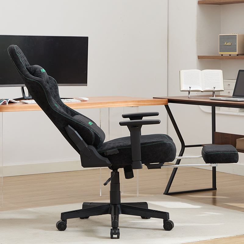 ANDYOU (Upgraded from SYMINO) Vintage PU Leather Ergonomic Gaming Chair.Black