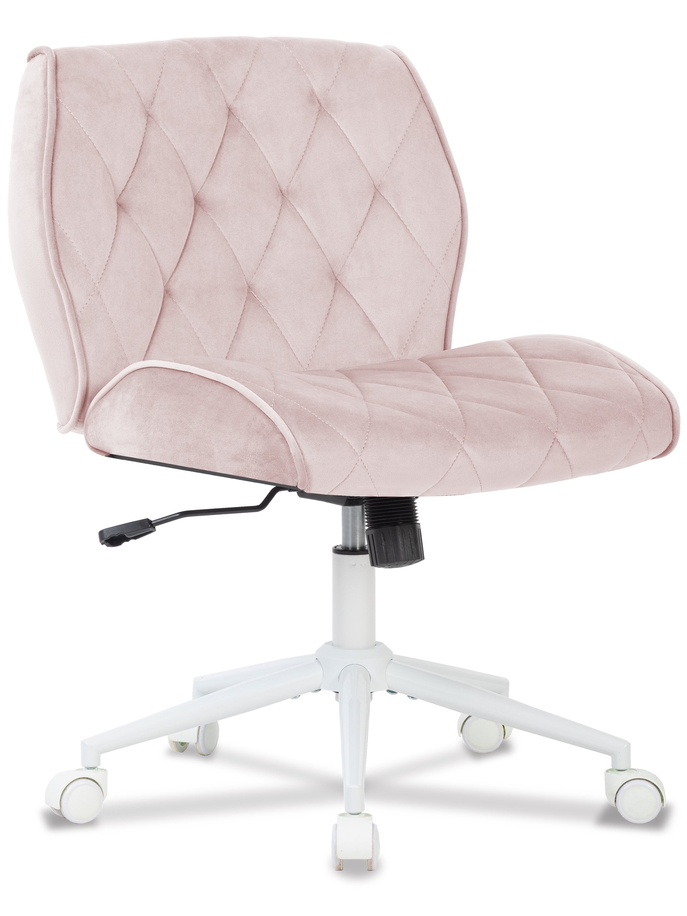 SYMINO Adjustable Makeup Vanity Chair – Suede-Feel Comfort, Ergonomic Design & Multiple Sizes for a Perfect Fit