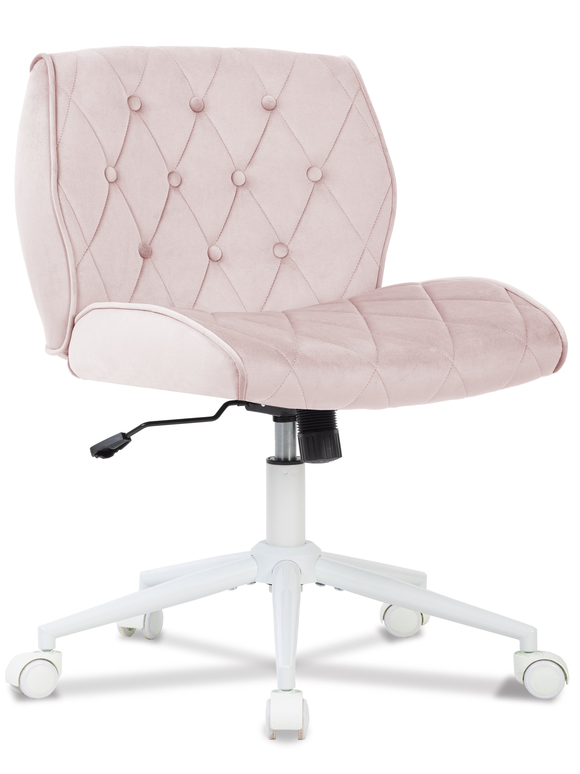 SYMINO Adjustable Makeup Vanity Chair – Suede-Feel Comfort, Ergonomic Design & Multiple Sizes for a Perfect Fit