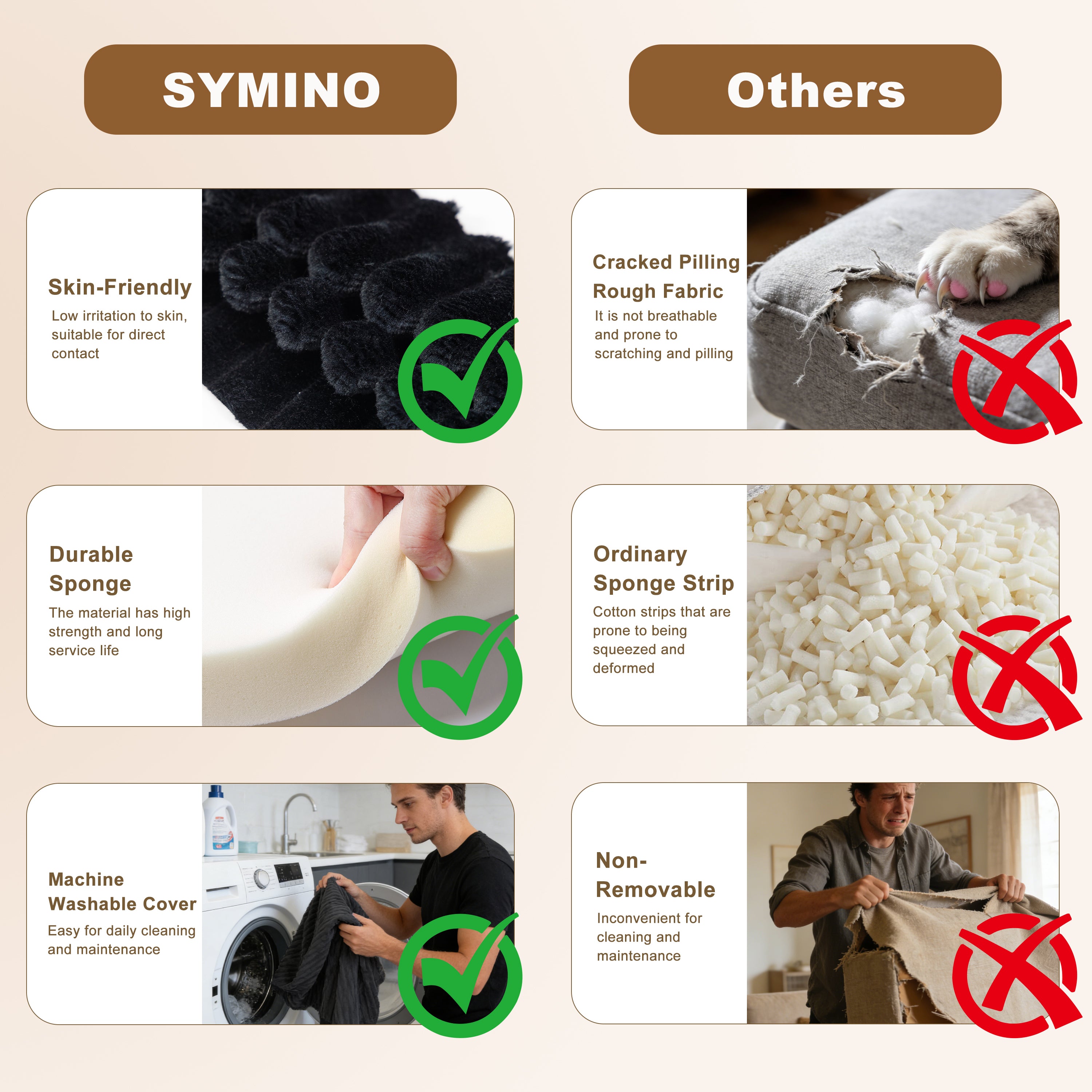 Pop-Up Compression Sofa, Single/Double Seat Options, Corduroy Multifunctional Sofa Bed for Small Apartments, Balconies & Dorms, No Assembly Required