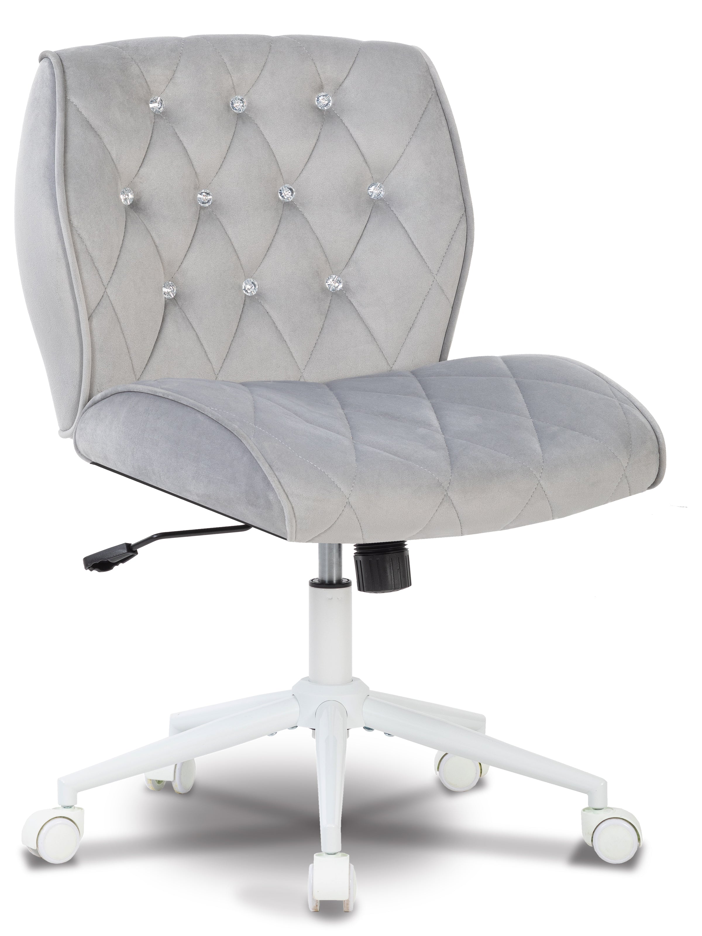 SYMINO Adjustable Makeup Vanity Chair – Suede-Feel Comfort, Ergonomic Design & Multiple Sizes for a Perfect Fit