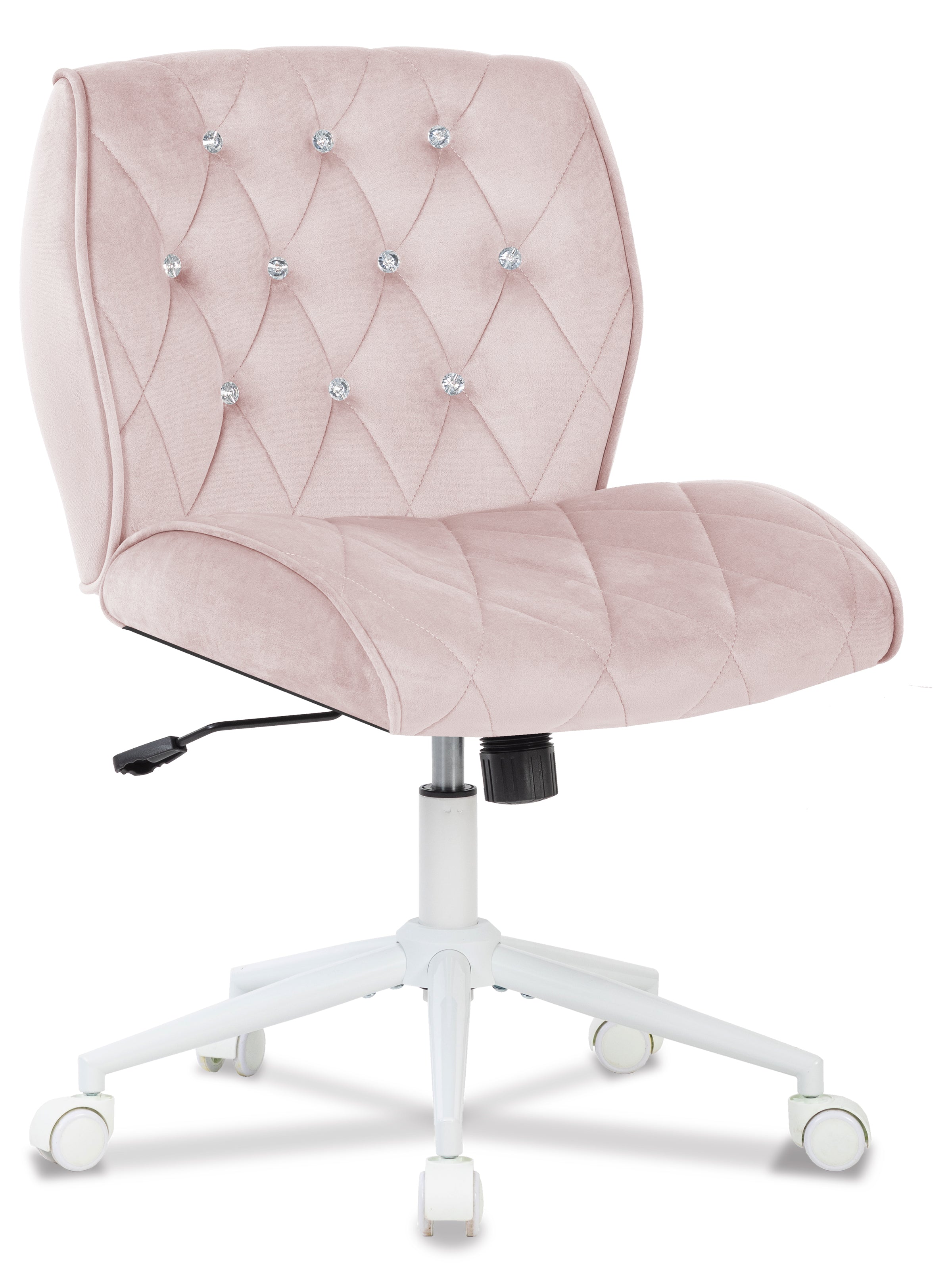 SYMINO Adjustable Makeup Vanity Chair – Suede-Feel Comfort, Ergonomic Design & Multiple Sizes for a Perfect Fit