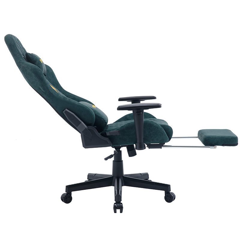 SYMINO Vintage PU Leather  Ergonomic Gaming Chair.Green